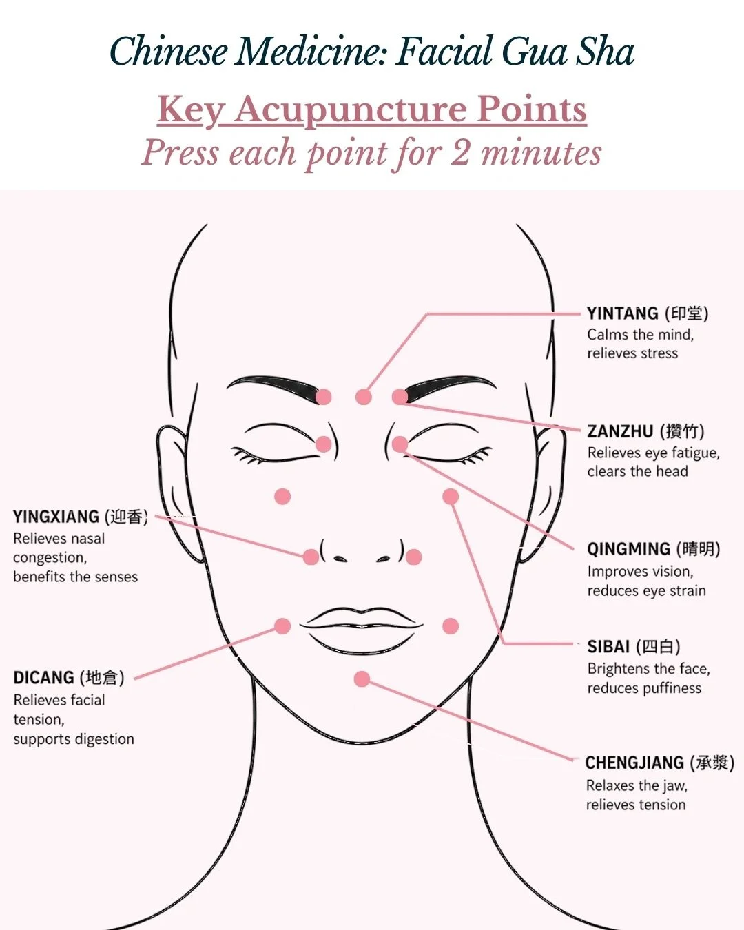 Facial Gua Sha: Benefits, Acupuncture Points & How to Do It