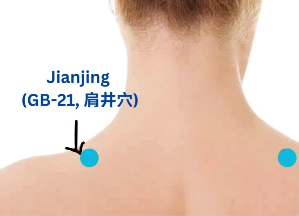 Jianjing (GB-21, 肩井穴) 