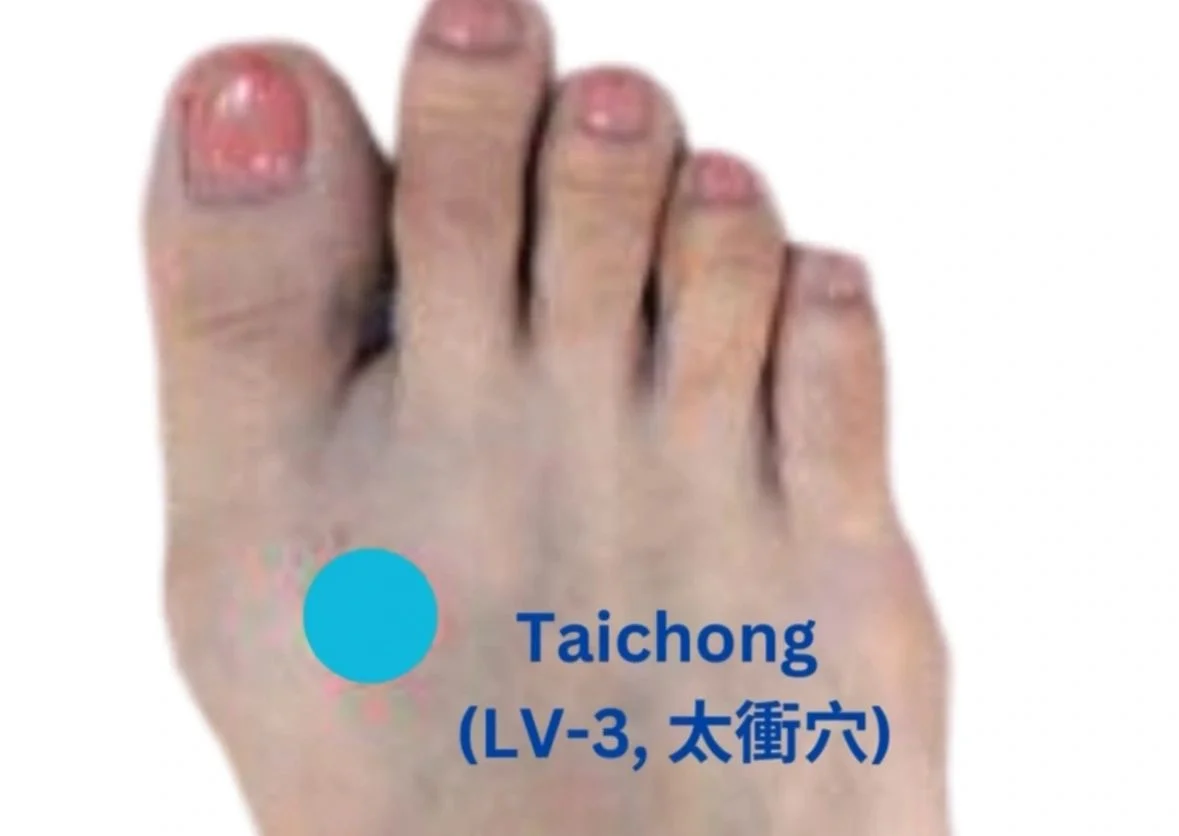 Taichong (LV-3, 太衝穴) 